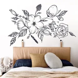 Дизайн Рисунка На Стене В Спальне