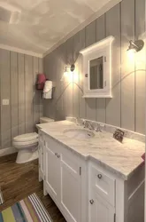 Clapboard Bathtub Interior