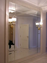 Mirror in the hallway hallway design