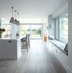 Kitchens With A Floor-To-Ceiling Window Photo
