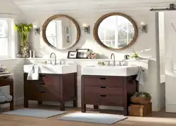 Фото мебели в ванной в доме