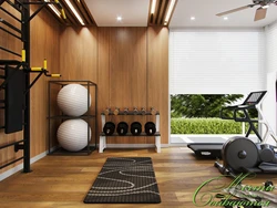 Sports rooms in the apartment photo