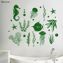 Photo of bathroom stickers