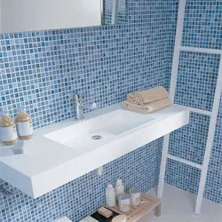 Mosaic Tiles In A Small Bathroom Photo