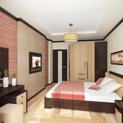 Bedrooms 12 sq m photo in a panel house