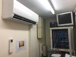 Air conditioner in kitchen design