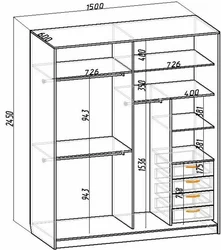 Built-In Hallway Drawings And Diagrams Photos