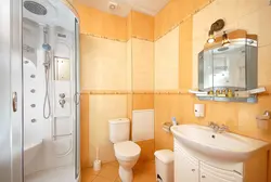 Photo of the room's bathroom