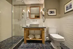 Photo of the room's bathroom