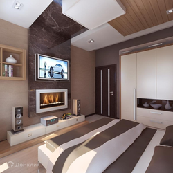 Дизайн спальни в современном стиле 20 кв