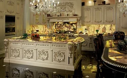 Baroque Style Kitchens In The Interior Photo