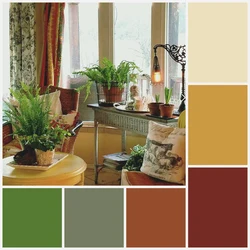 Kitchen design color selection