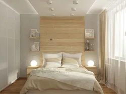 Дизайн спальни светлое дерево
