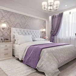 Photo Of A Bedroom In Purple Photo