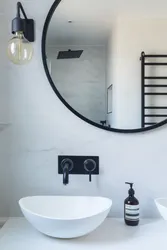 Черная сантехника в ванной фото