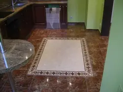 Kitchen renovation photo floor tiles