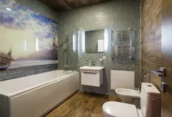 How To Decorate A Bathroom Wall Photo