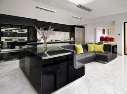 Photo of kitchen living room modern