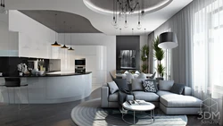Photo Of Kitchen Living Room Modern