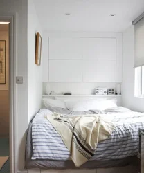 Bedroom Design With One Window Opposite The Door Photo