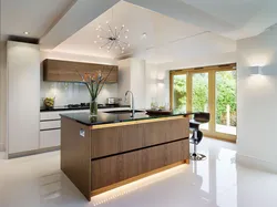 Kitchen design low ceilings