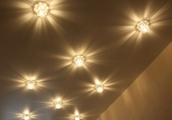 Как Разместить Светильники На Натяжном Потолке Фото В Спальне