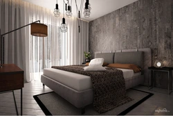 Интерьер спальни в современном стиле фото обои