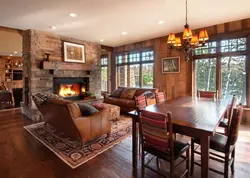 Country Style Living Room Photo