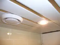 Başlıq fotoşəkili ilə banyoda asma tavan
