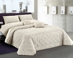 Fashionable bedspreads for the bedroom 2023 photos