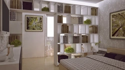 Дизайн разделения комнаты на две зоны гостиная