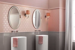 Bathroom Design Gray Pink