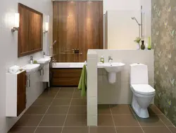 Перегородка в ванной комнате для унитаза фото в интерьере