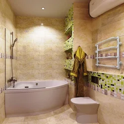 Bathrooms with asymmetrical bathtubs photo