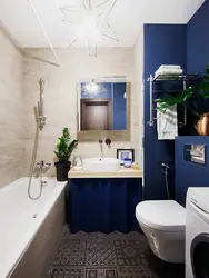 Дизайн ванной комнаты в бюджетной квартире