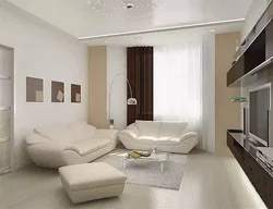 Фото гостиной в современном стиле в квартире 18 кв м