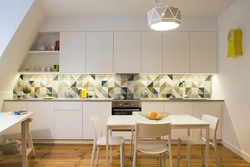 Apron for kitchen interior design