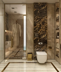 Porcelain Tile Shower Bathroom Design