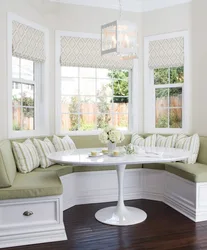 Bay Window Kitchen Interior