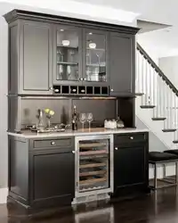 Buffet in the interior of a modern kitchen
