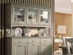 Kitchen Sideboard For Dishes In A Modern Style Photo
