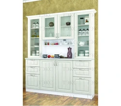 Kitchen sideboard for dishes in a modern style photo