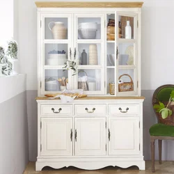 Kitchen sideboard for dishes in a modern style photo
