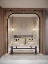 Bathroom mirror interior design