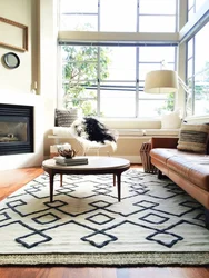 How to choose the right carpet for your living room according to design