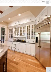 Kitchen design with high ceilings 3 meters