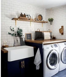 Bathtub With Laundry Design