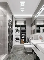 Bathtub with laundry design