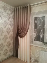 Curtains For One Window In The Bedroom Photo