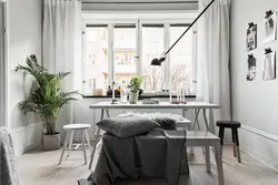 Apartment Interior Without Curtains